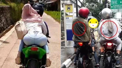 8 Gambaran gak Enaknya Bonceng Motor Gede. Yang Terlihat Keren Belum Tentu Nyaman,Ya~