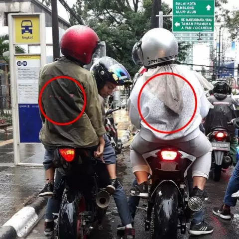 8 Gambaran gak Enaknya Bonceng Motor Gede. Yang Terlihat Keren Belum Tentu Nyaman,Ya~