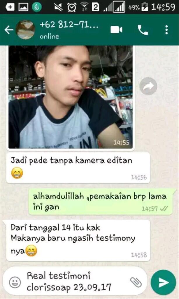 Agen Produk Perawatan Pria CLORISMEN Cocok Untuk Anak Muda SMA Kuliah Karyawan