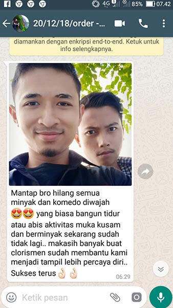 Agen Produk Perawatan Pria CLORISMEN Cocok Untuk Anak Muda SMA Kuliah Karyawan