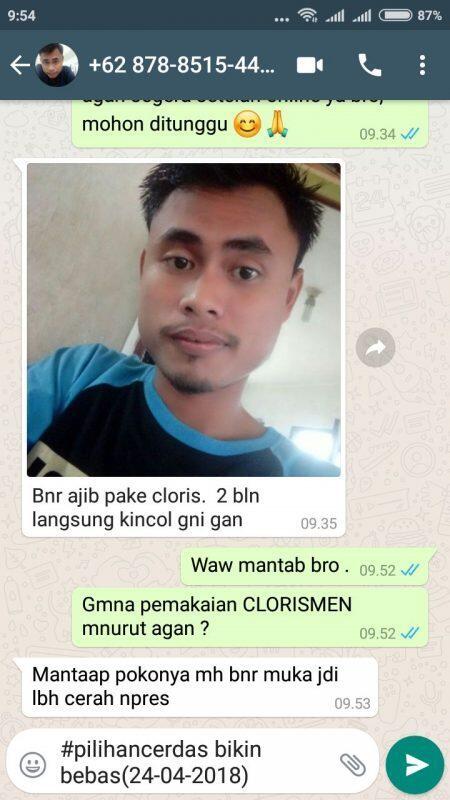 Agen Produk Perawatan Pria CLORISMEN Cocok Untuk Anak Muda SMA Kuliah Karyawan