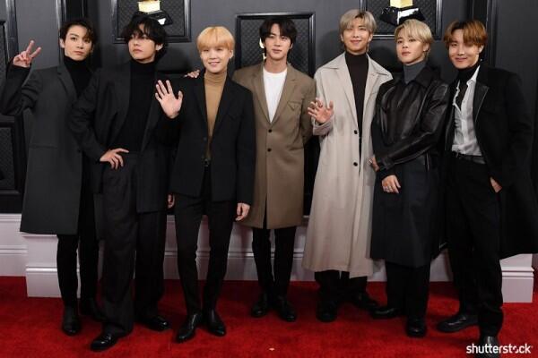 Bakal Tampil, Ini 10 Potret BTS di Grammy Awards ke-62