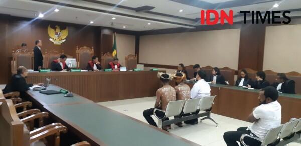 Eksepsi 6 Aktivis Papua Ditolak Hakim Pengadilan Negeri Jakarta Pusat