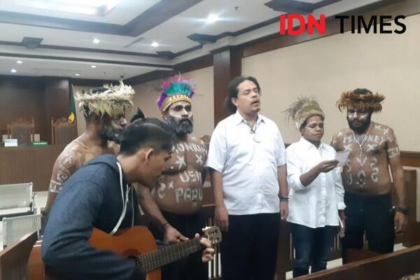 Eksepsi 6 Aktivis Papua Ditolak Hakim Pengadilan Negeri Jakarta Pusat