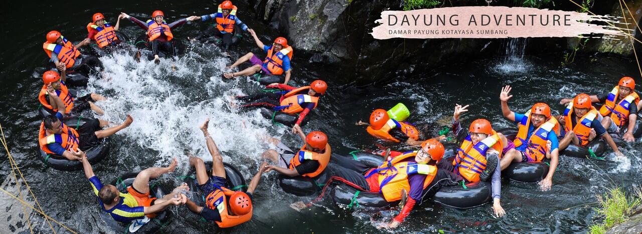  &#91; Purwokerto &#93; RIVER TUBING DAYUNG ADVENTURE