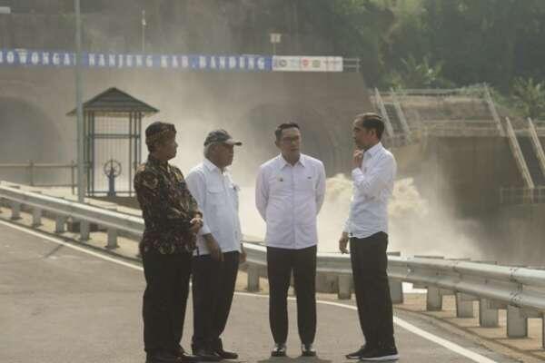 Terowongan Nanjung yang Diresmikan Jokowi Efektif Kendalikan Banjir Bandung Selatan