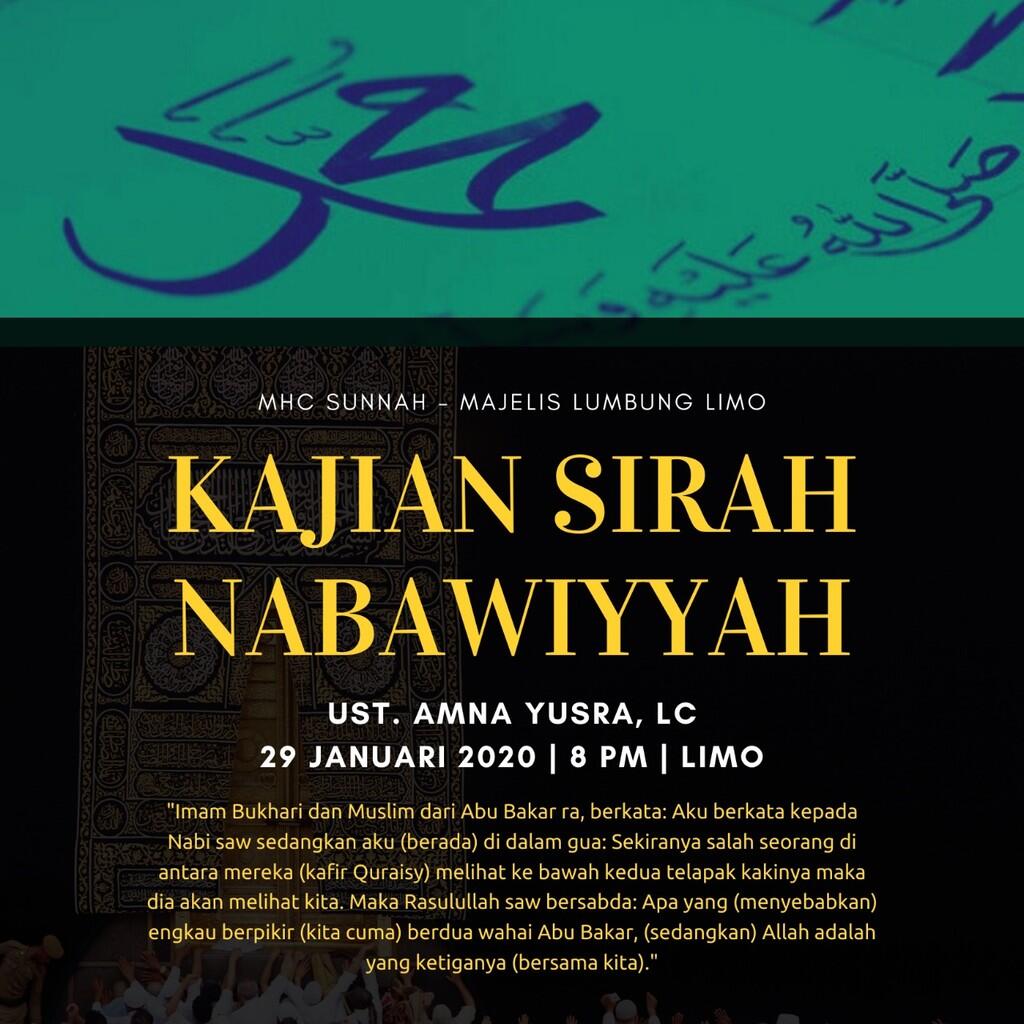 Kajian Sirah Nabawiyah (setiap Rabu) - Daerah Limo Depok