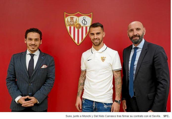 RESMI, Suso Dipinjamkan AC Milan ke Sevilla