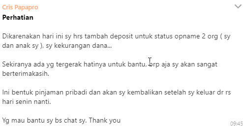 Belajar dari kasus Cristandy aka Papapro yang menipu ratusan juta lewat kaskus bisnis