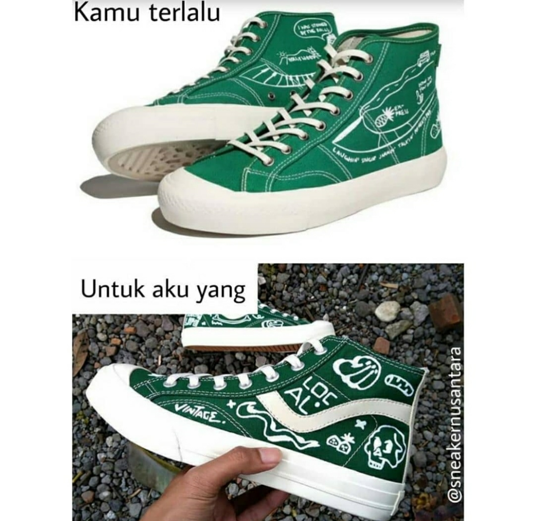  Sepatu  Compass  Kolaborasi Jaman  Udah Berganti Tapi Masih 