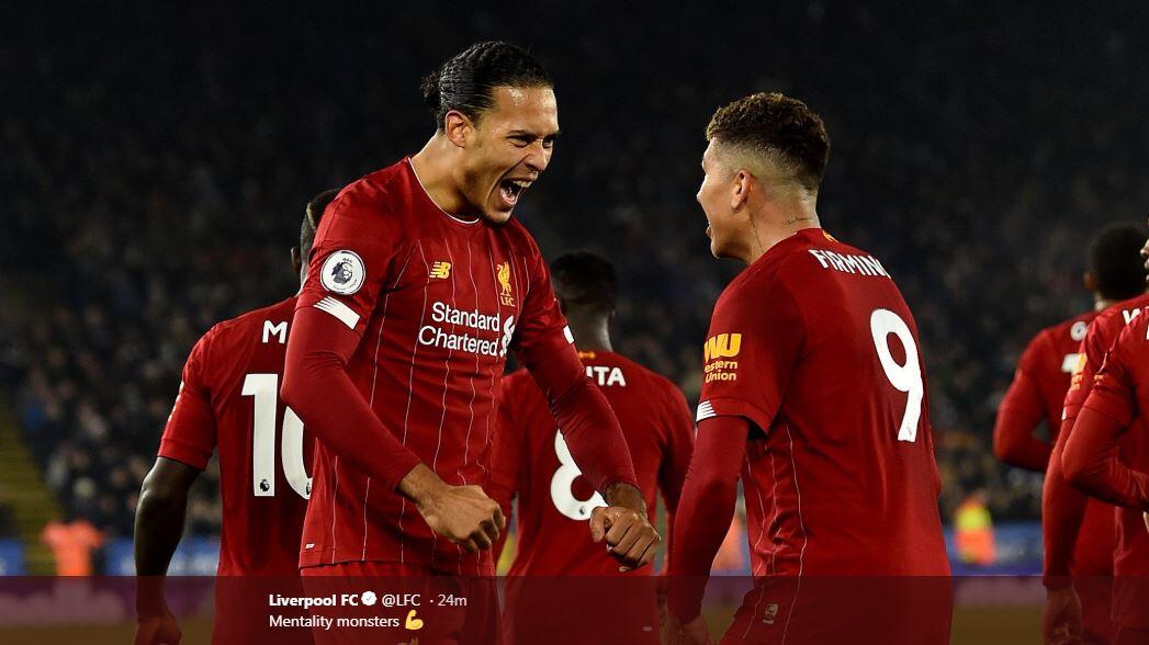 Poin Liverpool Masih Melebihi Angka Gabungan MU + Spurs