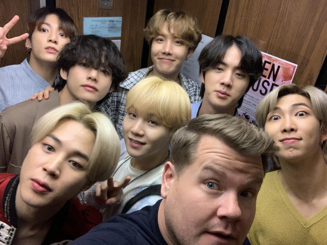 Ungkapkan Terima Kasih, ARMY Ikut Berdonasi Bersama James Corden