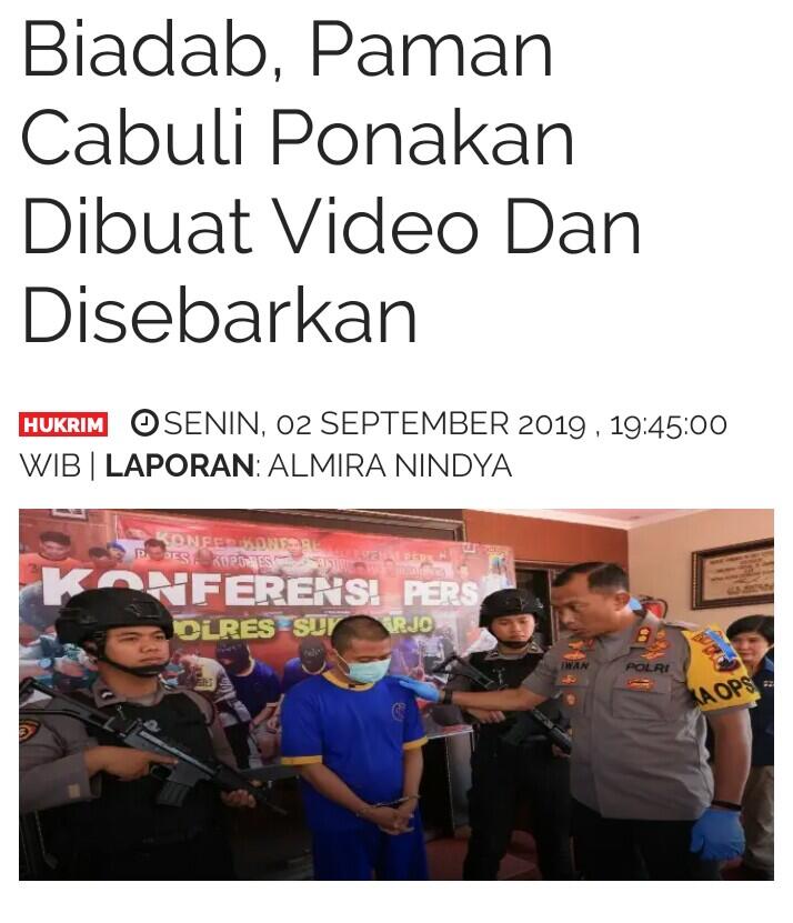Ayah Perkosa Anak Perempuannya, Siapa Lagi Yang Harus Anak Percaya?