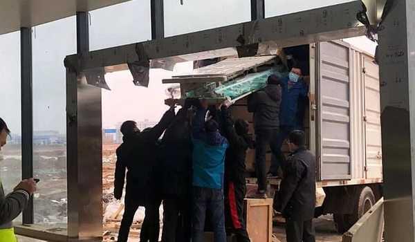 Tiongkok Bangun RS Khusus Korona dalam 48 Jam