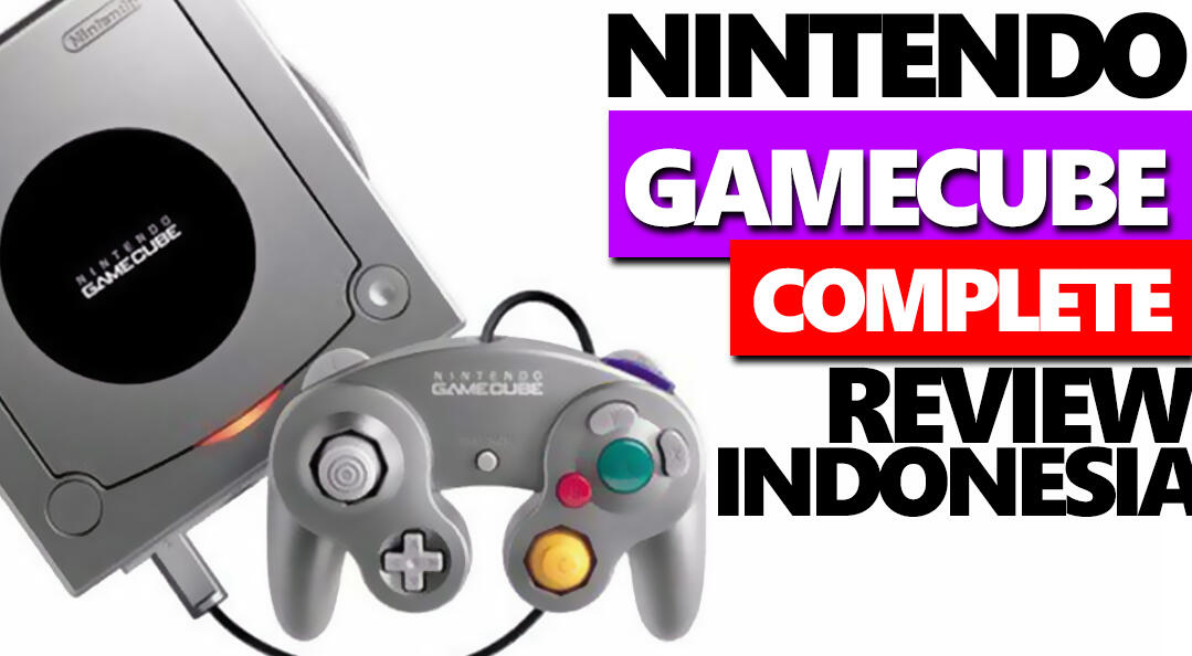 Nintendo Gamecube video game console complete review INDONESIA