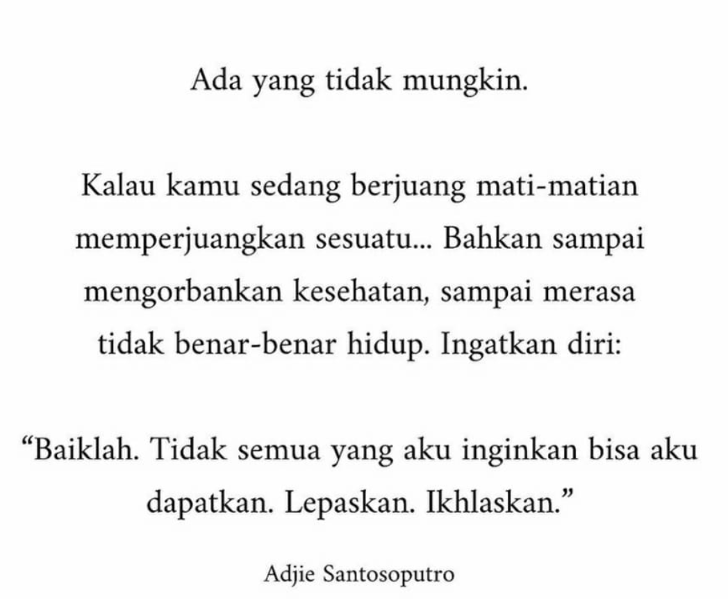 Daily Quotes buat hati yang positif!