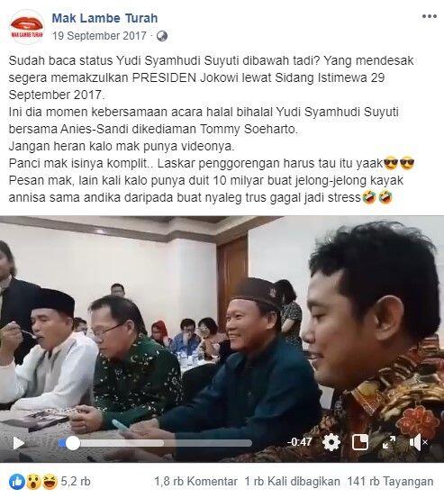 Pendiri Negara Rakyat Nusantara Pernah Kongkow Bareng Anies Baswedan