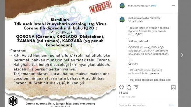 Konspirasi Wahyudi yang Lahir Seiring Munculnya Virus Corona