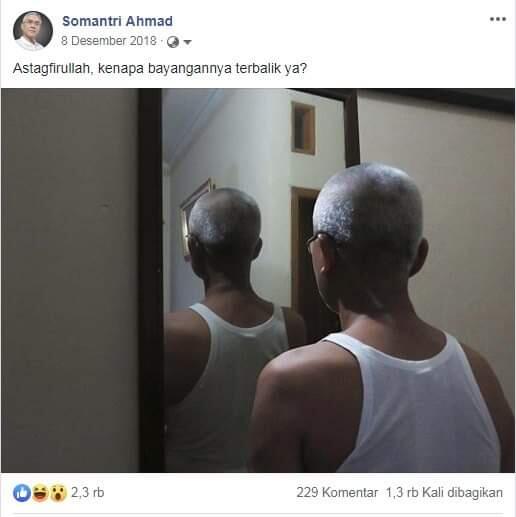 12 Foto Editan Lucu Karya Pak Somantri Ahmad yang Viral Banget di Facebook