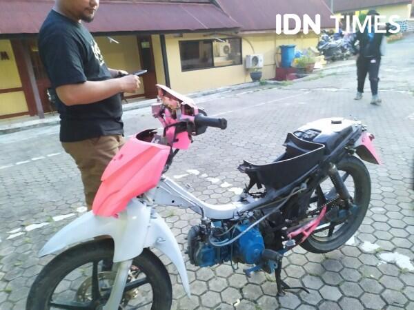 Begal Sadis Ini Tak Berdaya di Tangan 3 Pelajar SMP