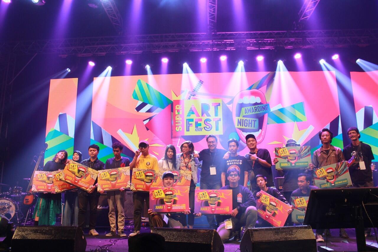 Inilah Pemenang Super Art Fest & Berhak Mendapatkan Uang Jutaan Rupiah!