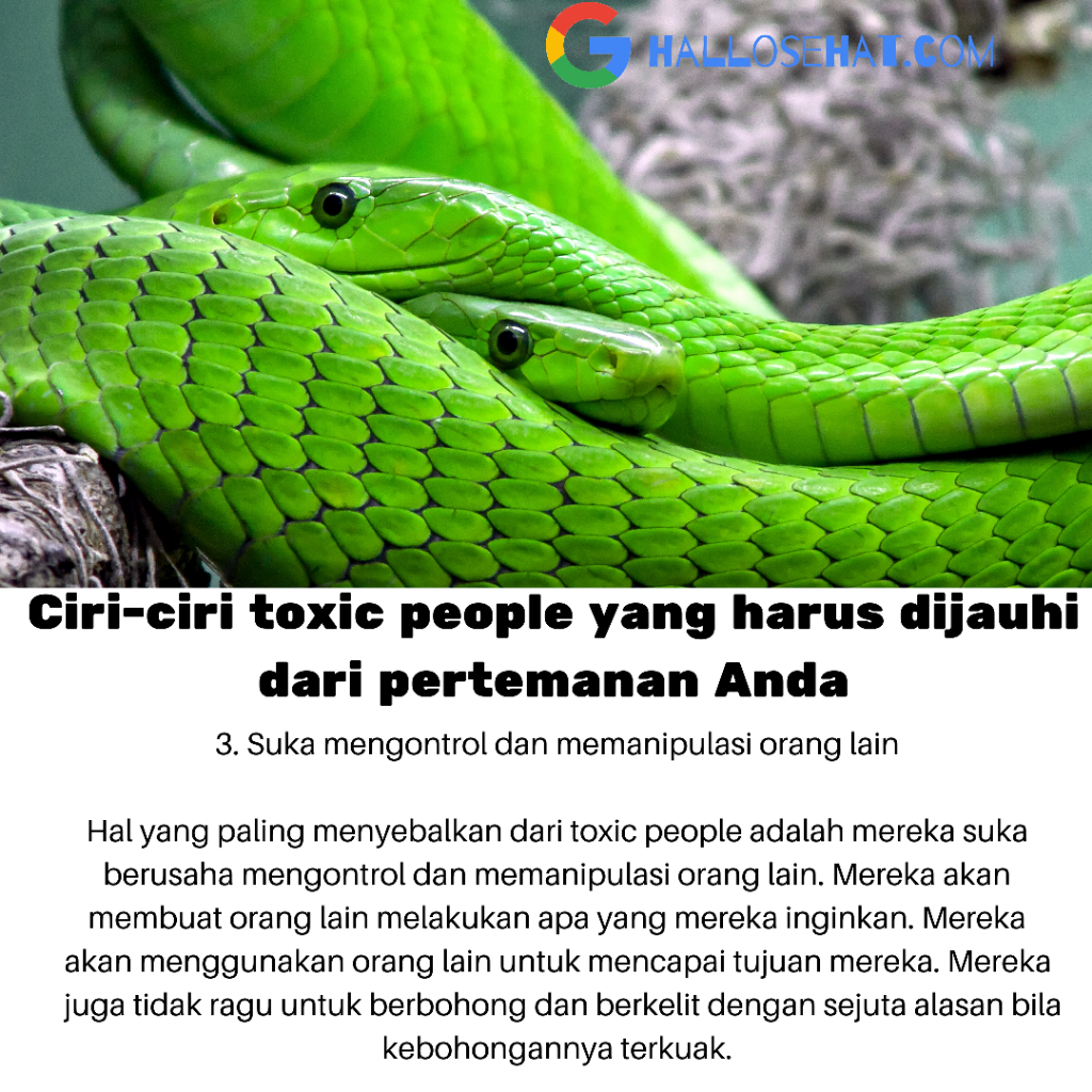Paling Parah! Jadi Toxic People, Tapi Enggak Sadar!