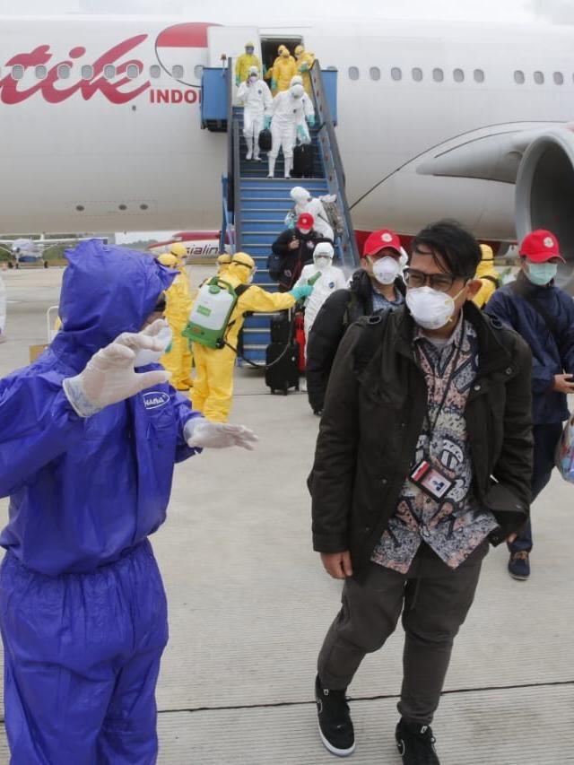 Di Evakuasi Pemerintah Dari Wuhan, Ratusan WNI di Semprot! Semoga Tak Tertular Corona