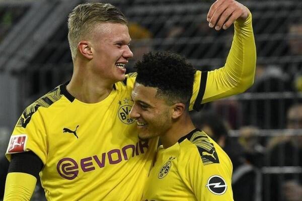 Dortmund Menang Telak, Erling Haaland dan Jadon Sancho Pecahkan Rekor