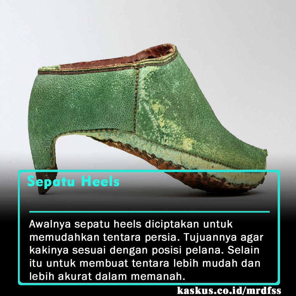 5 Barang Feminim Yang Pernah Dibuat Untuk Pria, Dari Heels Sampai Pembalut