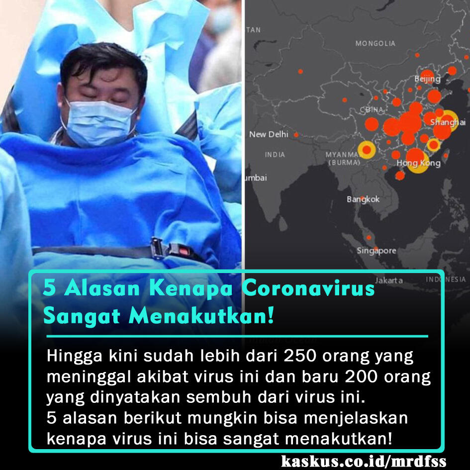 5 Alasan Kenapa Virus Corona Itu Sangat Menakutkan!