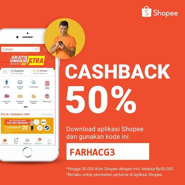 KODE REFERRAL SHOPEE: FARHACG3