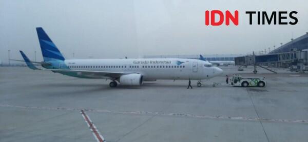 Garuda Indonesia Tunda Semua Penerbangan dari dan Menuju Tiongkok