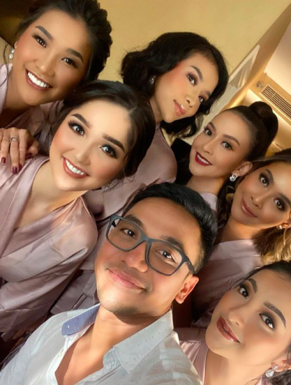 Dampingi Akad hingga Resepsi, 10 Potret Kevin Liliana dan Bridesmaid