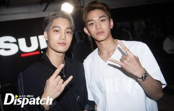 Dari Fan Jadi Rekan Segrup, Berikut 9 Potret Lucas dan Kai SuperM