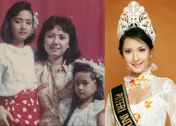 Bikin Gemas! 10 Potret Masa Kecil Puteri Indonesia dari Masa ke Masa