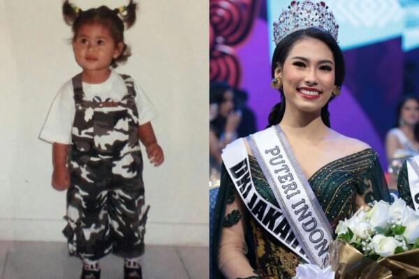 Bikin Gemas! 10 Potret Masa Kecil Puteri Indonesia dari Masa ke Masa