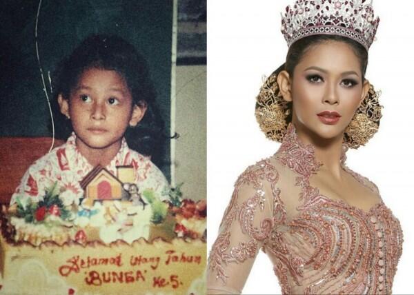 Bikin Gemas! 10 Potret Masa Kecil Puteri Indonesia dari Masa ke Masa