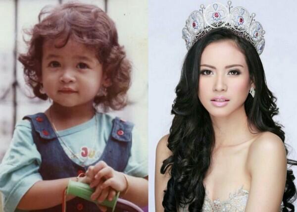 Bikin Gemas! 10 Potret Masa Kecil Puteri Indonesia dari Masa ke Masa