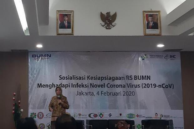 64 Rumah Sakit BUMN Siap Siaga Hadapi Infeksi Virus Corona