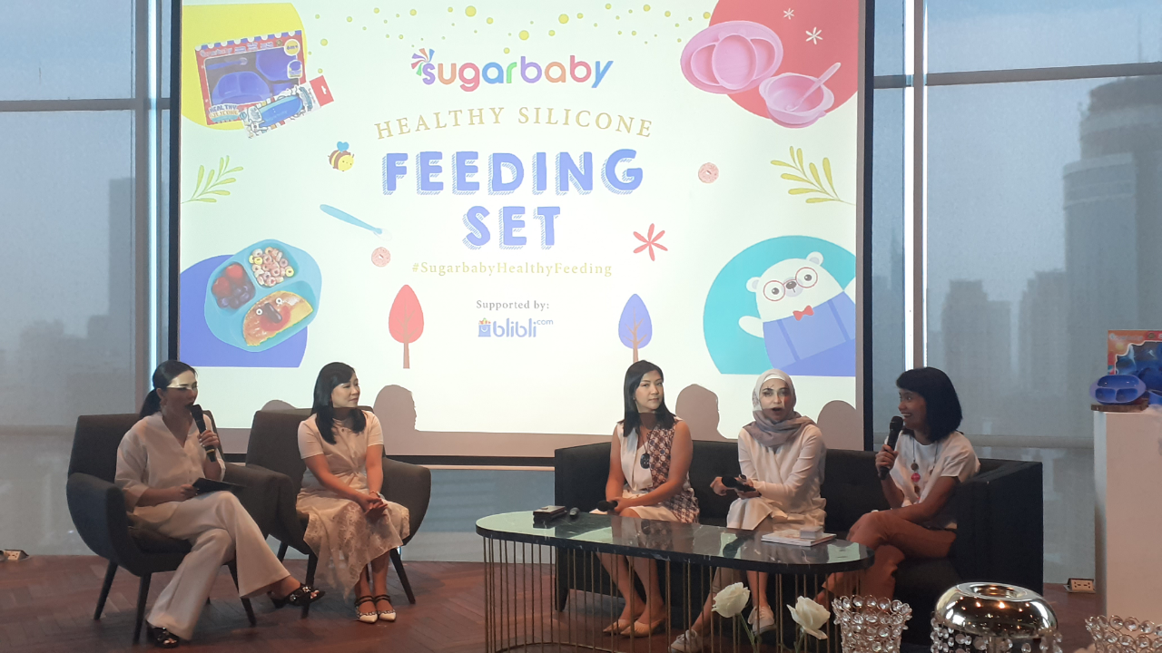 SUGAR BABY Mengeluarkan Produk Terbaru "SUGAR BABY HEALTHY SILICONE FEEDING SET"
