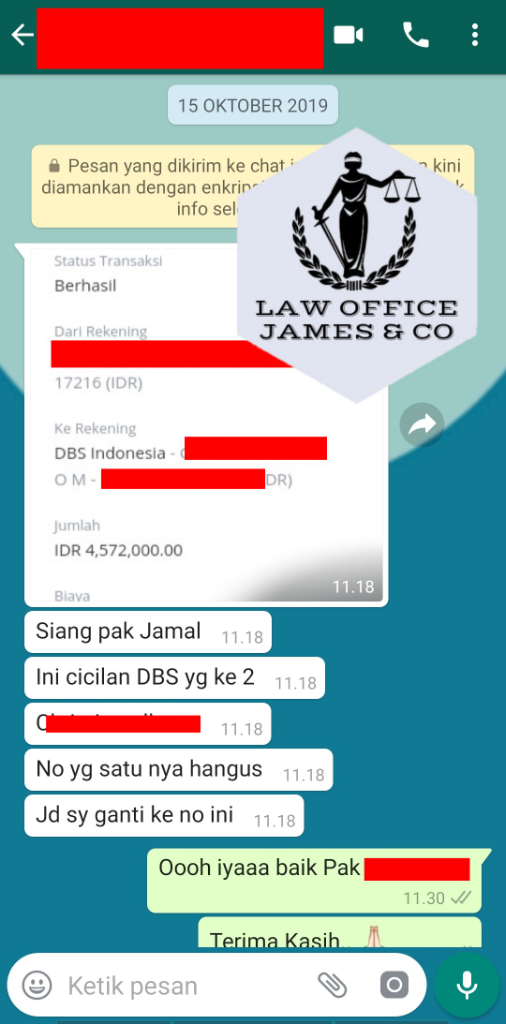 Jasa Penutupan Kartu Kredit ( LAW OFFICE JAMES & CO )