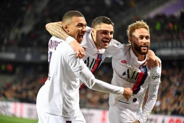 Neymar Absen, PSG Semakin Perkasa di Ligue 1 Usai Pecundangi Nantes