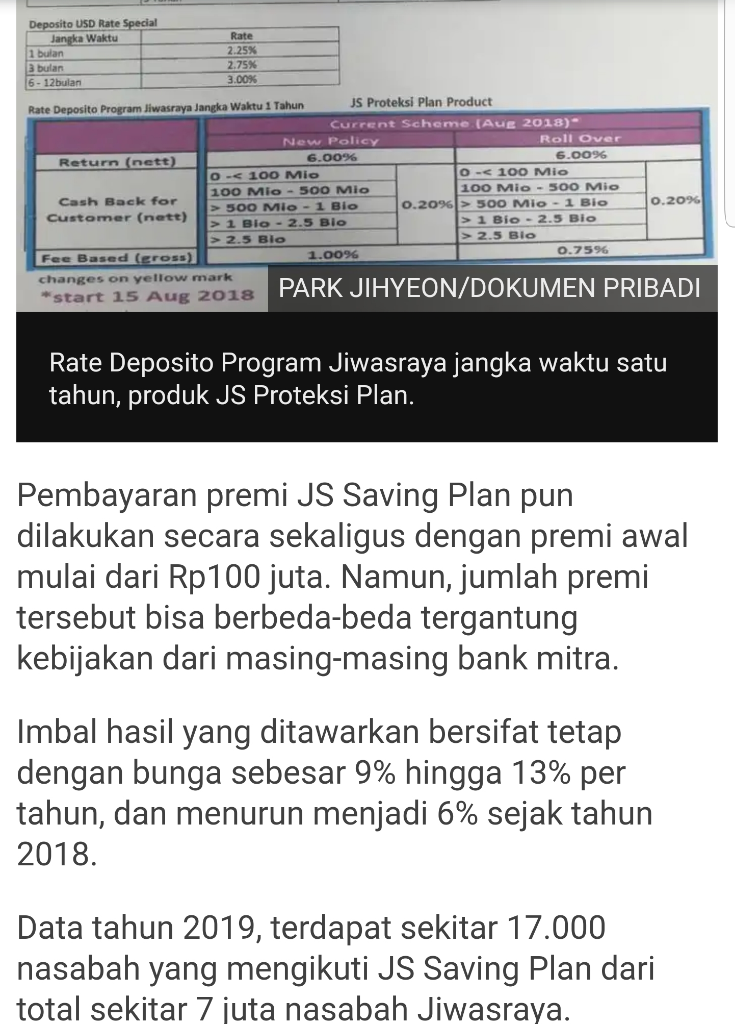 Bukan 17000(Orkay Tamak)JS Plan Tapi 4,7Juta Orang Jiwasraya Tradisional yg Prioritas