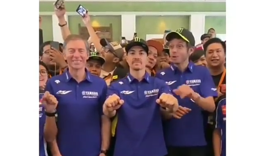 Heboh, Valentino Rossi dan Team Berjoged Tik-tok! Benarkah &quot;Alay&quot; Merasa Terdukung? 