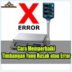 Cara Memperbaiki Timbangan Digital Yang Rusak