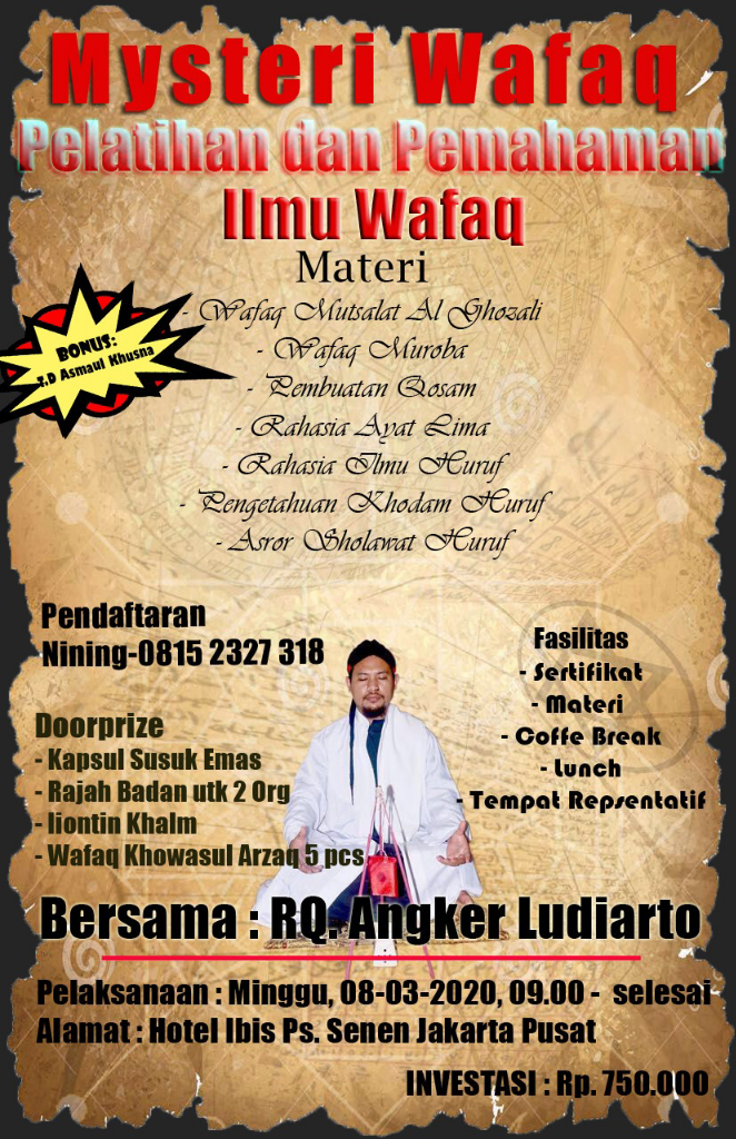 Pelatihan Pembuatan Wafaq
