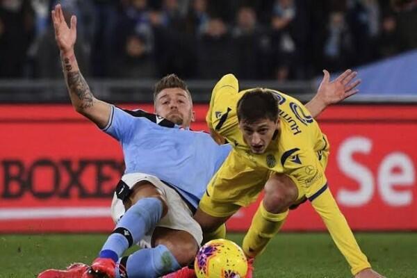 Ditahan Verona, Lazio Gagal Naik ke Posisi Kedua Geser Inter Milan