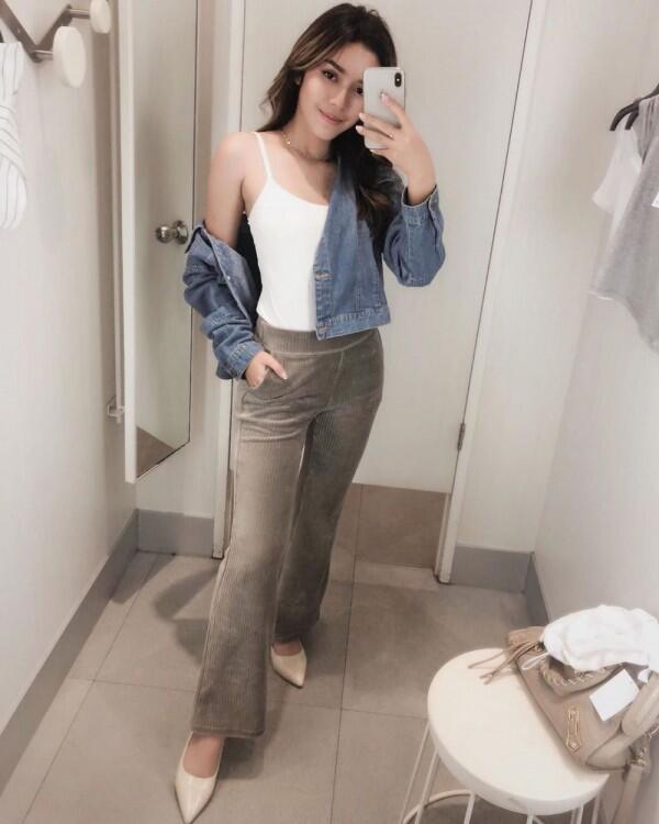 10 Potret Casual Style ala Fay Nabila, Gaya Masa Kini yang Cute Abis!