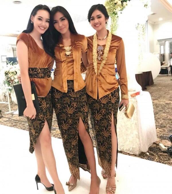 9 Inspirasi Kebaya ala Kykuu, Istri Ge Pamungkas, Menawan Abis