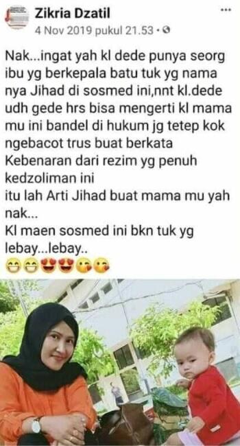 Minta Ampun ke Wali Kota Risma, Kini Zikria Dzatil Menangis